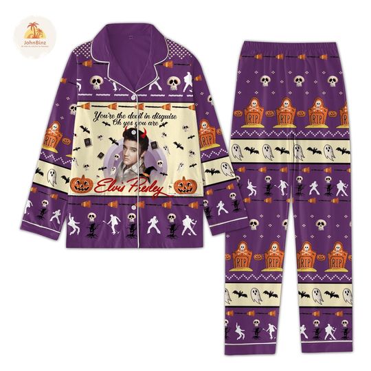 Discover Elvis Presley Pajamas Set for Women
