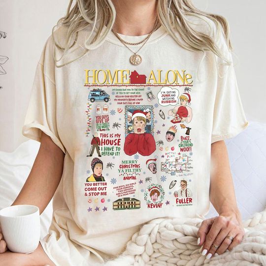 Discover All The Home Aloone Sweatshirt, Wet Bandits T-Shirt