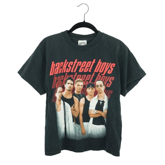 Discover Vintage Original Backstreet Boys Black 100%