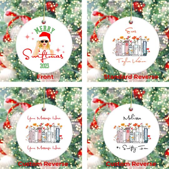 Discover Merry Swiftmas | 2023 Swiftmas Acrylic Ornament