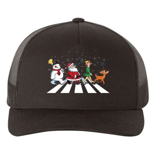 Discover Christmas Road Trucker Hat