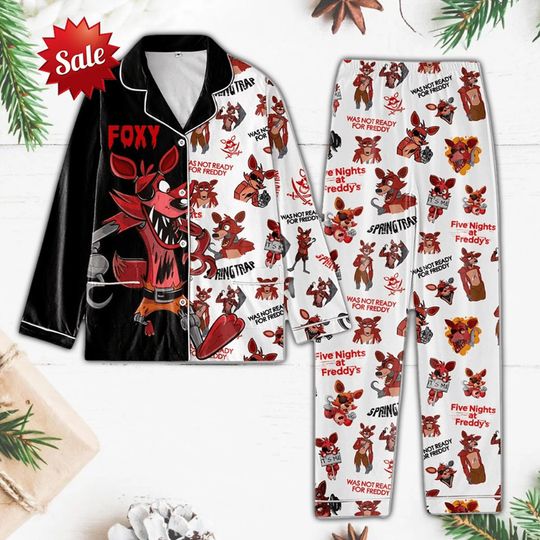 Discover Foxy Five Nights At Freddy Pajamas, Five Nights At Freddy Video Game Gift