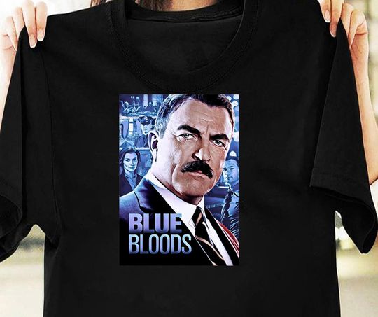 Discover Tom Selleck, Blue Bloods, Keelydesigns Vintage Gift T-shirt