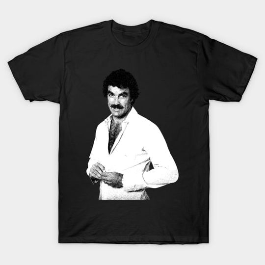 Discover Iconic Tom selleck 80s Hot Sexy - Tom Selleck - T-Shirt