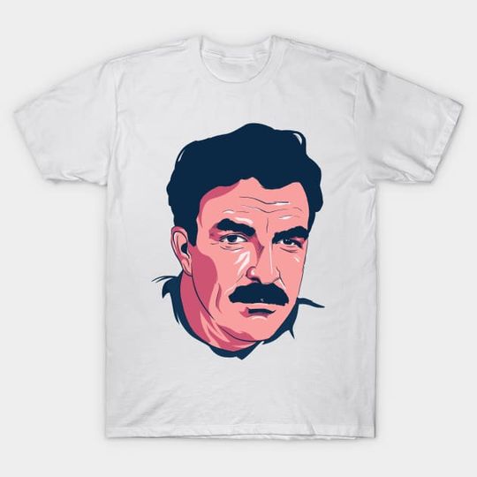 Discover Tom Selleck 80s - Tom Selleck - T-Shirt