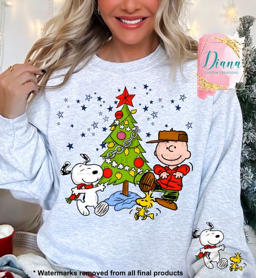 Discover Charlie Brown Christmas, Snoopy Sweatshirt