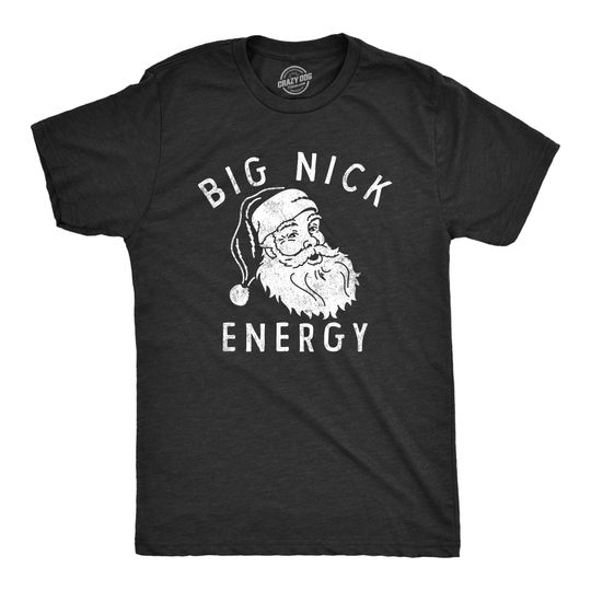 Discover Rude Christmas Shirt, Santa Face Shirt, Big Nick Energy T Shirt