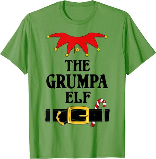 Discover The Grumpa Elf Costume Christmas Family Matching T-Shirt