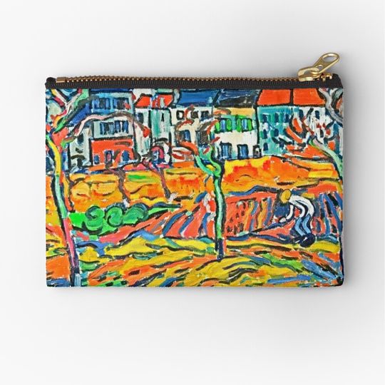 Discover Houses at Chatou by Maurice de Valminck Makeup Bag