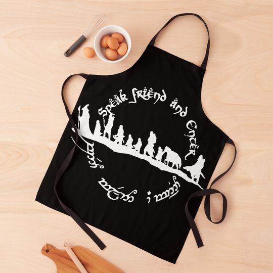 Discover The Lord Of The Rings Apron