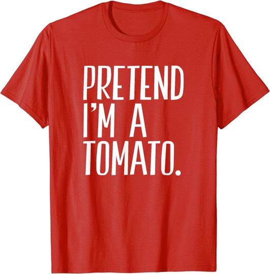 Discover Pretend I'm A Tomato Funny Halloween Party T-Shirt