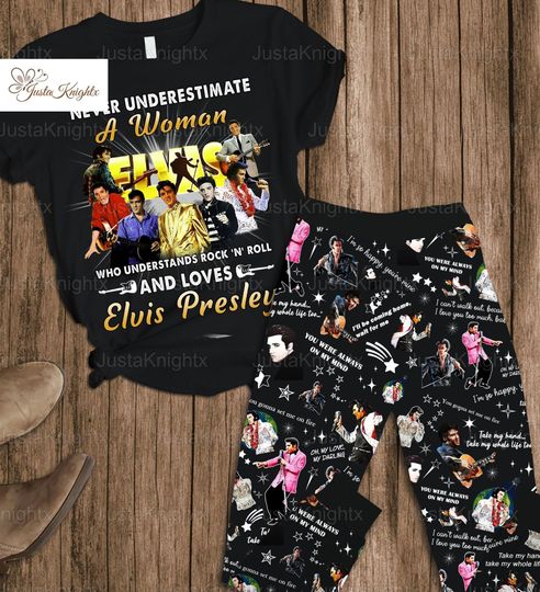 Discover Elvis Presley Pajamas Pants for Rock and Roll Fans