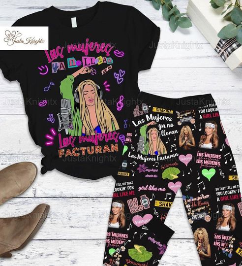 Discover Shakira Pajamas Set and Album Gift for Fans