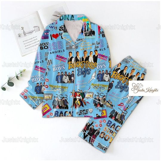 Discover Backstreet Boys Christmas Pajamas Set for Fundraising