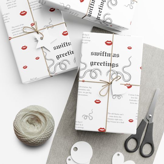Discover Reputation Swiftmas Wrapping Paper