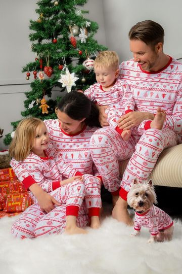 Discover Family Matching Christmas Pyjamas  Pjs Dad Mum