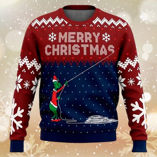 Discover Stealing Christmas Funny Ugly Christmas Sweater