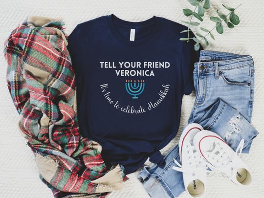 Discover Funny Hanukkah T-Shirt, It's Time to Celebrate Hanukkah, Hanukkah 2023 Shirt