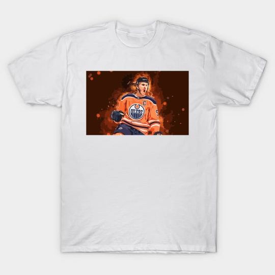 Discover Connor McDavid Painting - Connor Mcdavid - T-Shirt