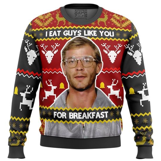 Discover Jeffrey Dahmer Ugly Christmas Sweater, Christmas Gift, Unisex Sweater