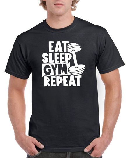Discover Mens Gym T Shirt Workout Top Funny Gym