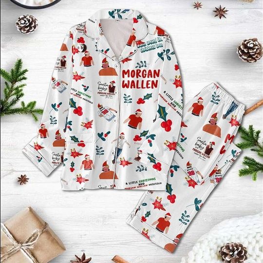 Discover Wallen Western Pajamas Set, Country Band Pajamas