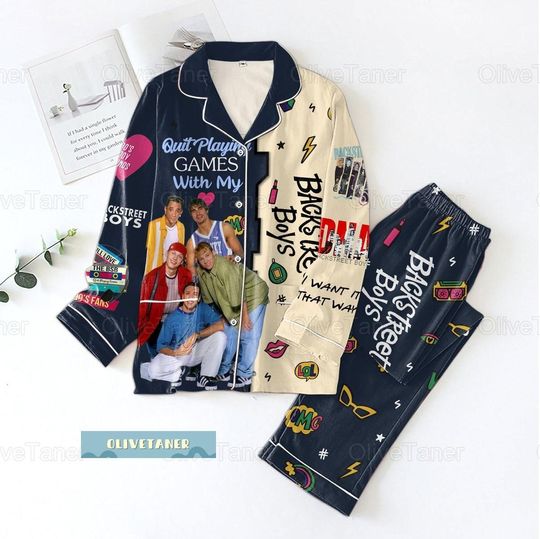 Discover BSB Pajamas, Backstreet Boy Band Pajamas Set