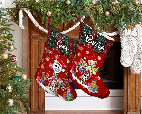 Discover Custom Name Forky and Jessie Christmas Stocking, Jessie Stocking