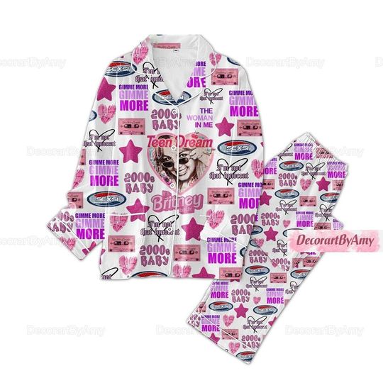 Discover Christmas Britney Spears Pajamas Set