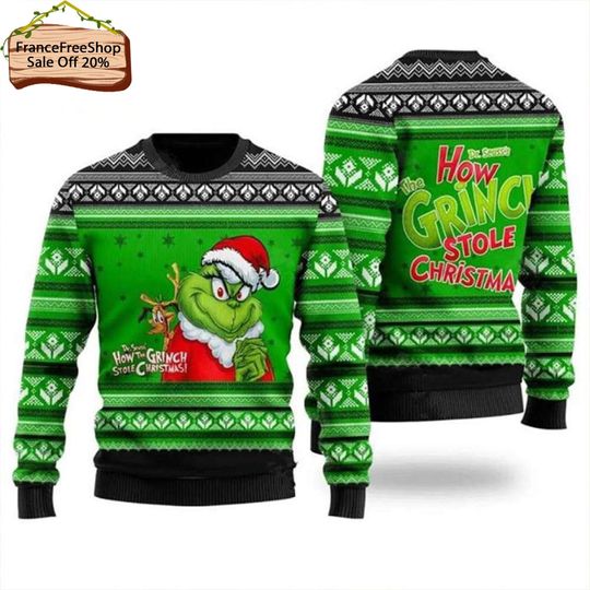 Discover Christmas Ugly Christmas Sweater