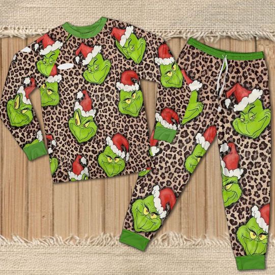 Discover Grin Christmas Family Pajamas Set