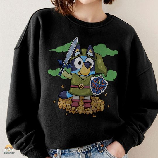 Discover BlueyDad Legend of Zelda Shirt | BlueyDad Mom Sweatshirt
