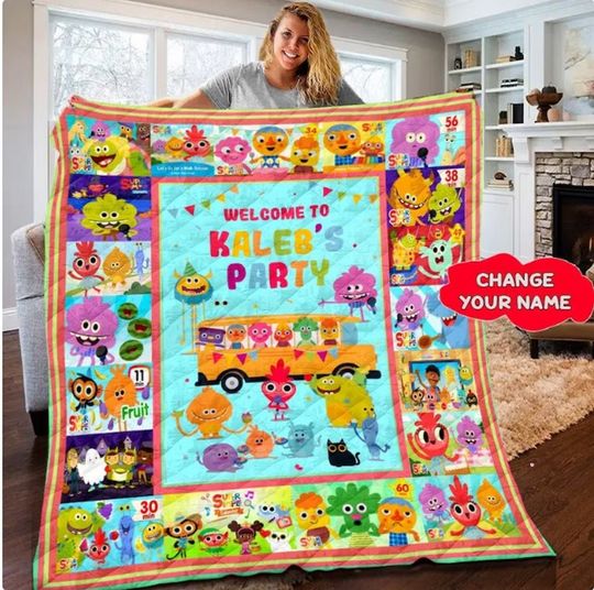 Discover Custom Super Simple Songs Fleece Blanket, Super Simple Blanket