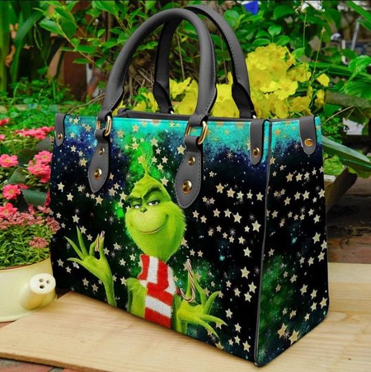 Discover funny character Leather Bag Handbag,funny character Women Bags