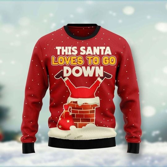 Discover Santa Claus Among Us Ugly Christmas Sweater