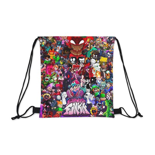 Discover Friday Night Funkin Characters fnf game Drawstring Bag