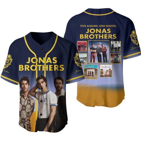 Discover Jonas Brothers Baseball Jersey