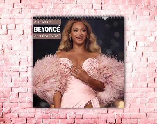 Discover Be.yonc 2024 Celebrity Wall Calendar