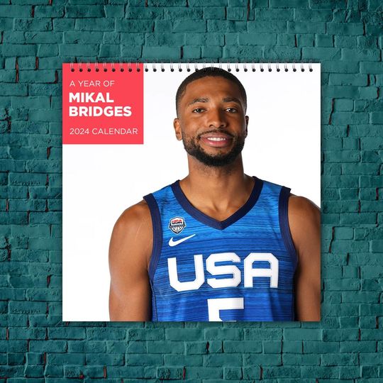 Discover Mikal Bridges 2024 Calendar