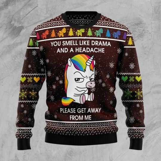 Discover Funny Unicorn, Ugly Christmas Sweatshirt, Unicorn Dab