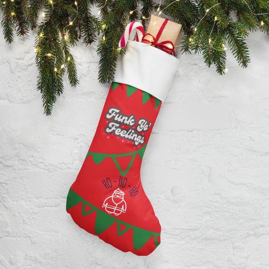 Discover Christmas stocking
