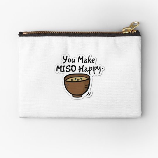 Discover You make me so happy Makeup Bag