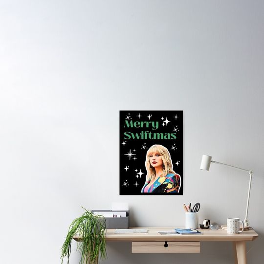 Discover Merry Swiftmas art Poster