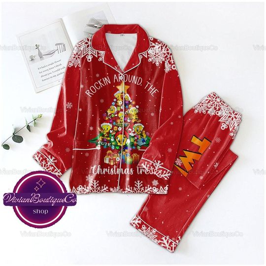 Discover Tweety Christmas Pajama Set