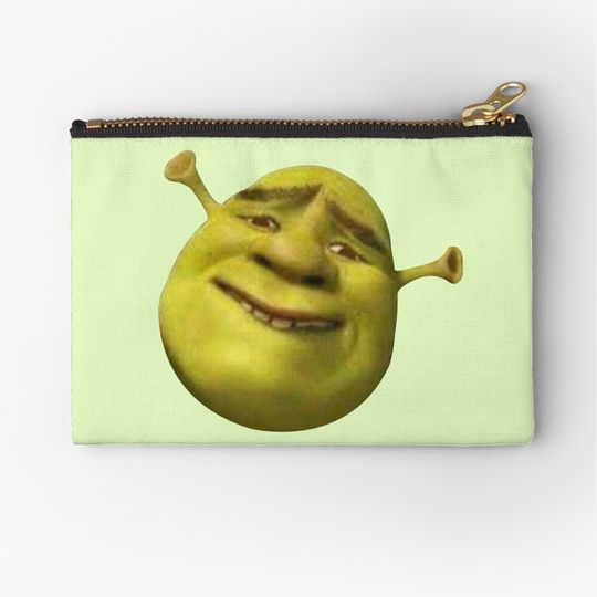 Discover Shrek meme Makeup Bag