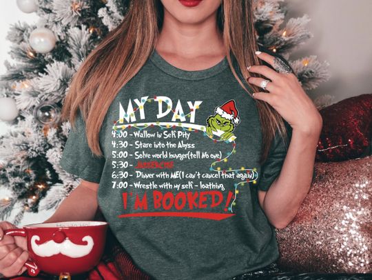 Discover Funny Character Unisex Christmas Shirt