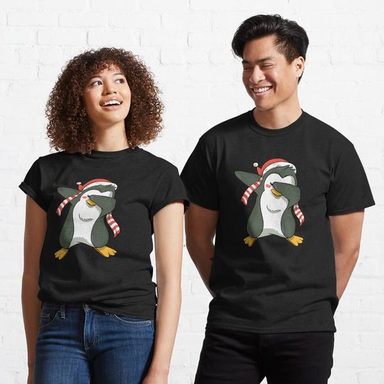 Discover penguin Christmas Classic T-Shirt