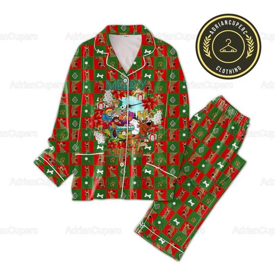 Discover Christmas Scooby Doo Pajamas Set
