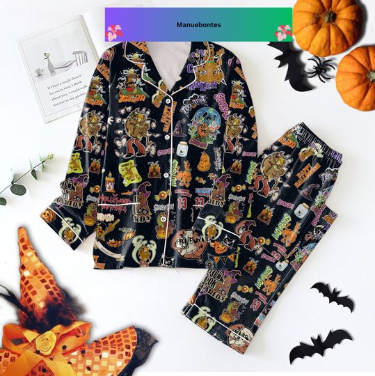 Discover Scooby Doo Pajamas Set, Halloween Pajamas Set