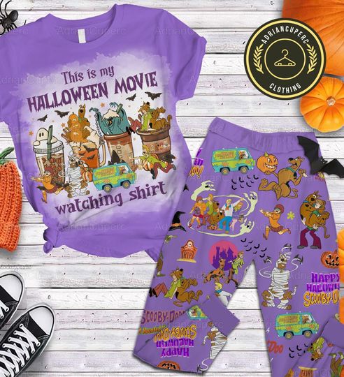 Discover Scooby Doo Pajamas Set, Halloween Pajamas Set